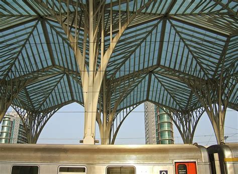 Train Station Oriente Lisbon Portugal Train Station Lisbon Train