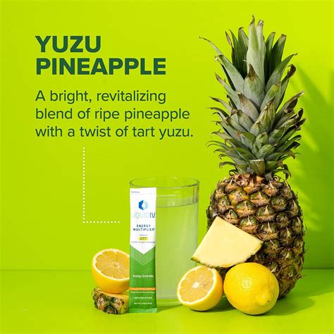 Liquid I.V. Hydration + Energy Multiplier - Yuzu Pineapple