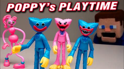 Poppy S Playtime Articulated Figures Series 1 Unboxing Phat Mojo Youtube