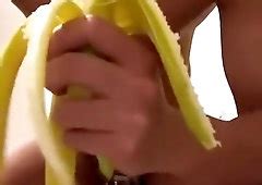 Naughty Solo Fucks Herself With Banana Telegraph