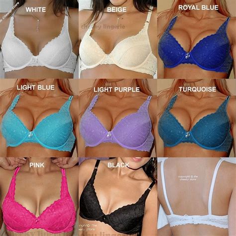 40c 40d Very Sexy Underwire Sculpted Lace Lightly Padded T Shirt Molded Bra Bras And Bra Sets