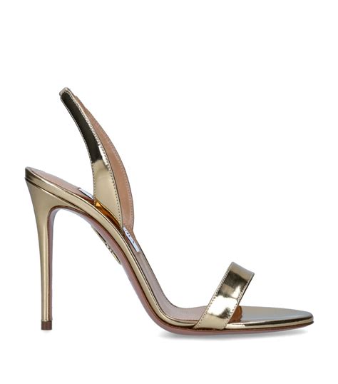 Aquazzura So Nude Sandals Harrods Us