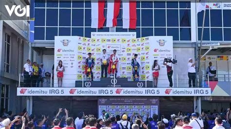 Race 1 Seri Keempat ARRC 2023 AP 250 Kado Jelang HUT Ke 78 RI Pebalap