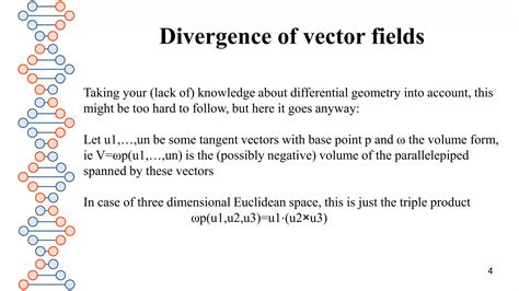 Emf Divergence Of Vector Fields Pptx Free Download