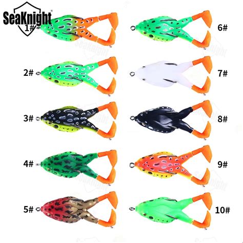 Seaknight Double Helix Artificial Frog Fishing Floating Lure Bass