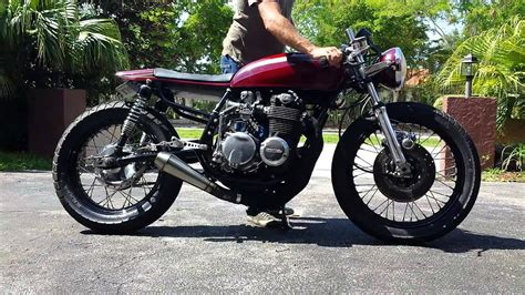 1976 Honda Cb550 Start Up And Walk Around By The Corner Garage Youtube