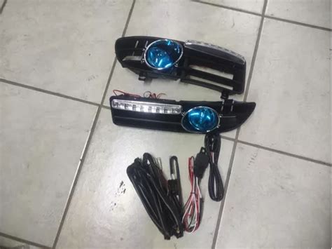 Nieblas Jetta A4 Halógeno Azul Luz De Día Con Cableado Meses sin