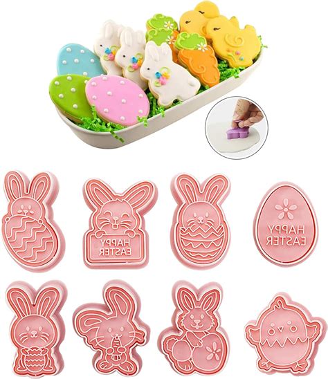 Pasqua Stampi Per Biscotti Pasqua Cartoon Fun Cookie Cutter Formine