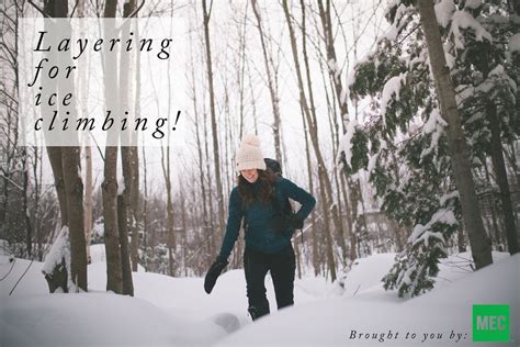 Layering For Ice Climbing Ontario Alliance Of Climbers