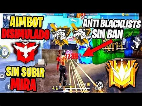 Nuevo Archivo Aimbot Full Red Para Iphone Y Android Antiban