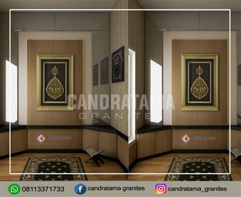 desain interior mushola rumah minimalis high