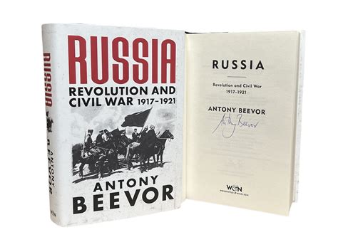 Russia Revolution And Civil War 1917 1921 Signed First Edition By