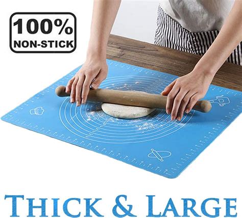 Tapis de Cuisson Silicone Anti adhésif Tapis de pâtisserie en