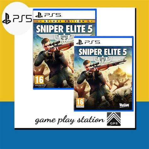 Ps5 Sniper Elite 5 Sniper Elite 5 Deluxe Edition English Zone 2 Shopee Thailand