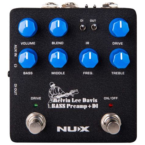 Nux Nbp 5 Mld Bass Preamp Di Dandd Music