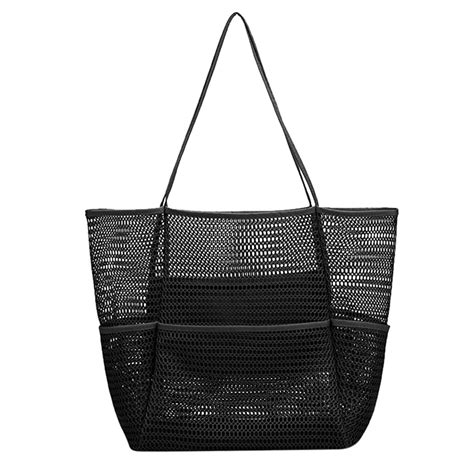 2024 Beach Bag Mesh One Shoulder Tote Bag Multiple Bags Men And Women