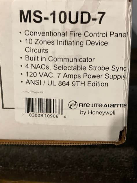 Honeywell Fire-Lite MS-10UD-7 - (MS-10UD-7) - NEW/ SEALED - SHIPS FREE ...