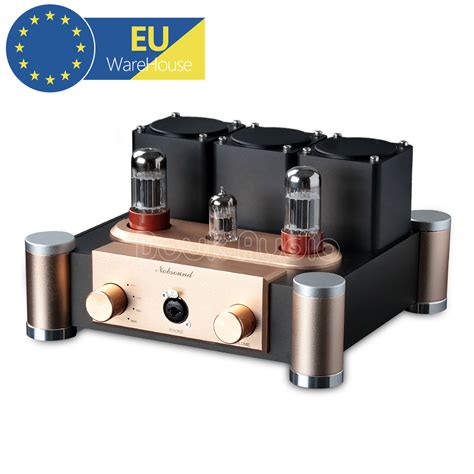 Nobsound NS 06E Class A Valve Tube Headphone Amplifier HiFi Stereo