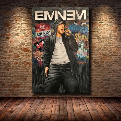 Vacanza così Pinpoint eminem middle finger poster regalo Segnato informazione