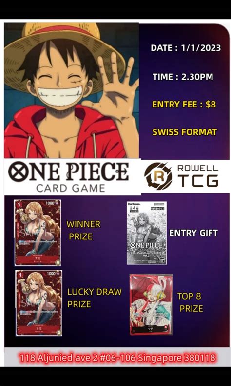 One Piece Tournament Hobbies Toys Toys Games On Carousell