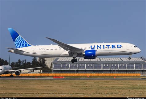 N United Airlines Boeing Dreamliner Photo By Gz T Id