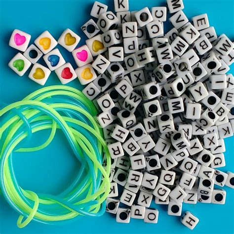 Pcs Alphabet Bead Kit With Spacers And Stretch Cord Now Available