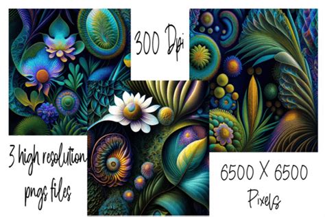 Fantasy Landscape Prints Set of 3 Graphic by Annie's AI Art · Creative ...