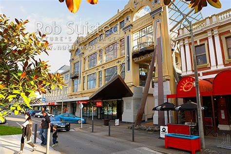 The Palmerston North City Library Building Next To The Square In The