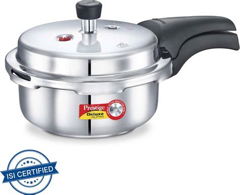 Prestige Deluxe Alpha 2 L Outer Lid Induction Bottom Pressure Cooker