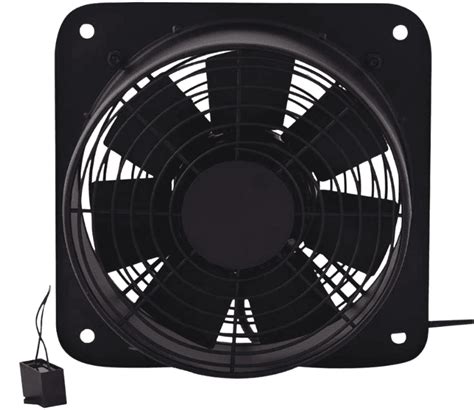 Industrial Extractor Exhaust Fan Heavy Duty Black 220~240vac 50 60hz Mep Global