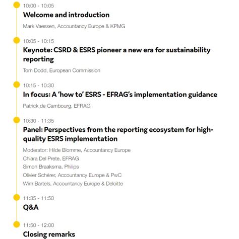 New Joint Webinar Supporting High Quality Esrs Implementation