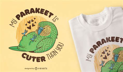 Descarga Vector De Diseño Lindo De La Camiseta Del Animal Del Pájaro