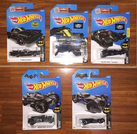 Hot Wheels Colección Batman Batmobile X5 Mercado Libre