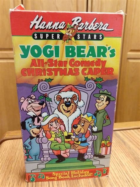 Vntg Hanna Barbera Yogi Bear S All Star Comedy Christmas Caper Vhs Video 1989 14764107738 Ebay