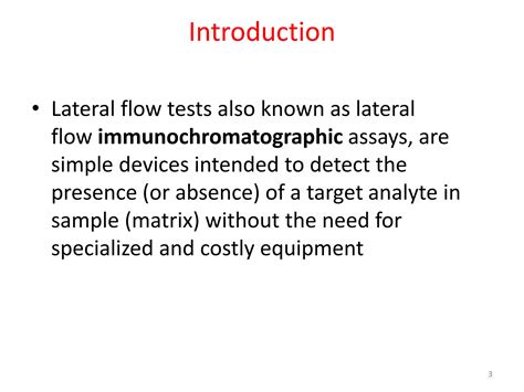 Immunochromatographic Technique Ict Ppt