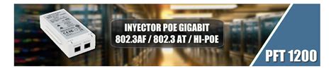 Dahua Pft Inyector Hi Poe Midspan Gigabit Soporta Hi