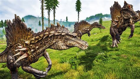 The Isle Familia Hypo Spino Hypo Carno Invasor Desbravando A