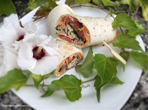 Recette Facile Et Rapide De Wrap Au Thon Les Recettes De Sandrine Au