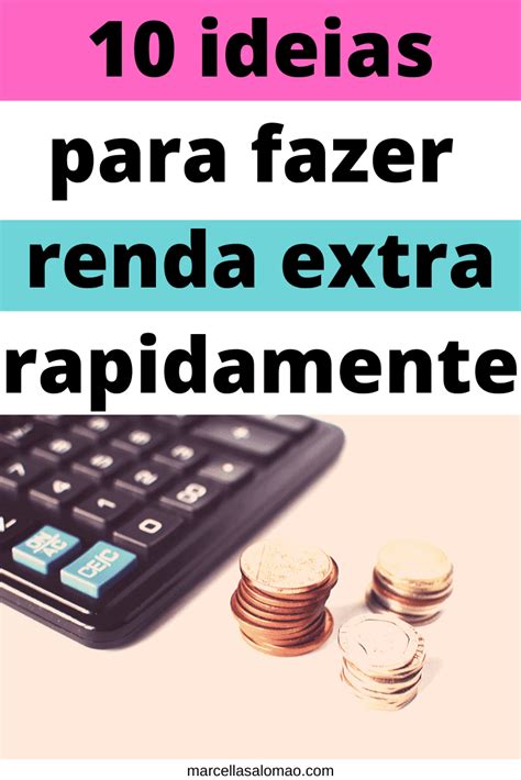 10 Ideias Para Fazer Renda Extra Rapidamente Renda Extra Como Ganhar