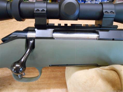 Ruger American Predator 223 Moss Green W Leupold Scope 6944 Unfired Bolt Action Rifles At