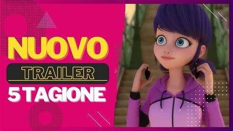 NUOVO TRAILER IN ITALIANO Della 5 Stagione Di MIRACULOUS YouTube