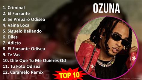 O Z U N A MIX 30 Maiores Sucessos 2010s Music Top Urbano Latin Pop