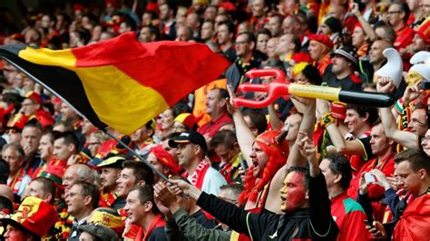 Belgium Fans Did A Guard Of Honor For Wales Fans In Lille Fox News