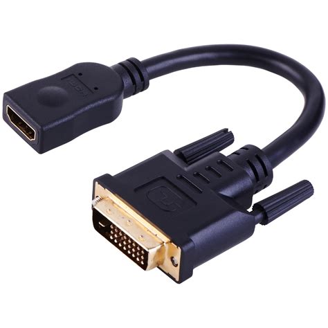 onn. DVI To HDMI Adapter Connector - Walmart.com