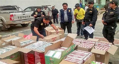 Decomisan Cuantioso Contrabando De Cigarrillos Y Hojas De Coca