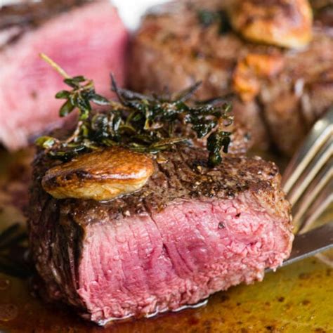 How to Cook Perfect Filet Mignon (Pan Seared Oven Finished)