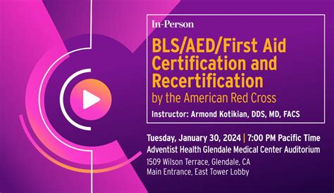 Bls Aed First Aid Certification And Recertification Armenian American