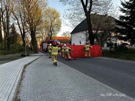 Miertelny Wypadek Motocyklisty W Krzywej Kierowca Na Progu