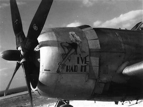 P 47 Thunderbolt Ive Had It Of The 318th Fighter Group 1944 Rrarehistoricalphotos